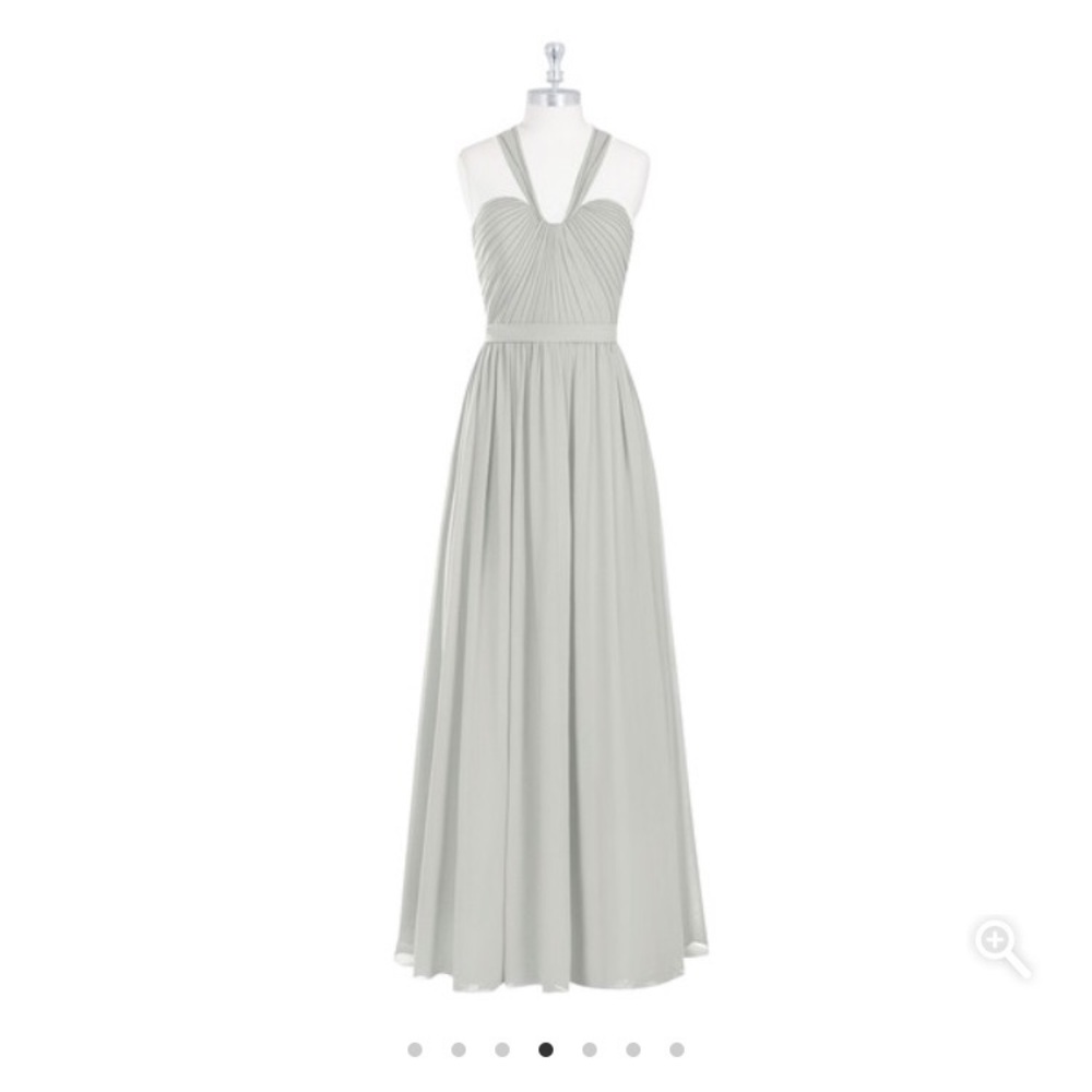 Azazie Silver Bridesmaid/ formal dress